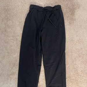 Lululemon straight black pants. Only worn a few times.